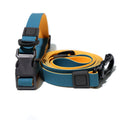 Honeycomb Embossed Dual-Color Dog Leash Set – Waterproof, Non-Slip, 3 Sizes