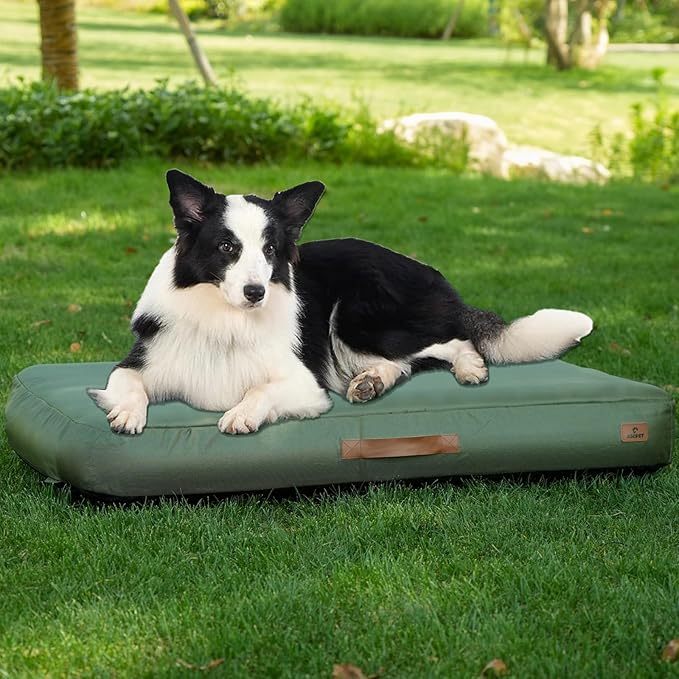 Colchoneta Hinchable de Viaje para Perros – Impermeable, Antideslizante y Lavable | Uso en Interiores y Exteriores
