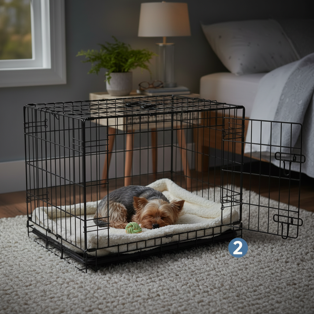 Single Door Dog Crate - image 3