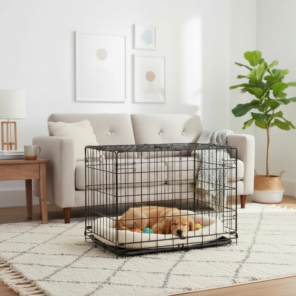 Single Door Dog Crate - image 1