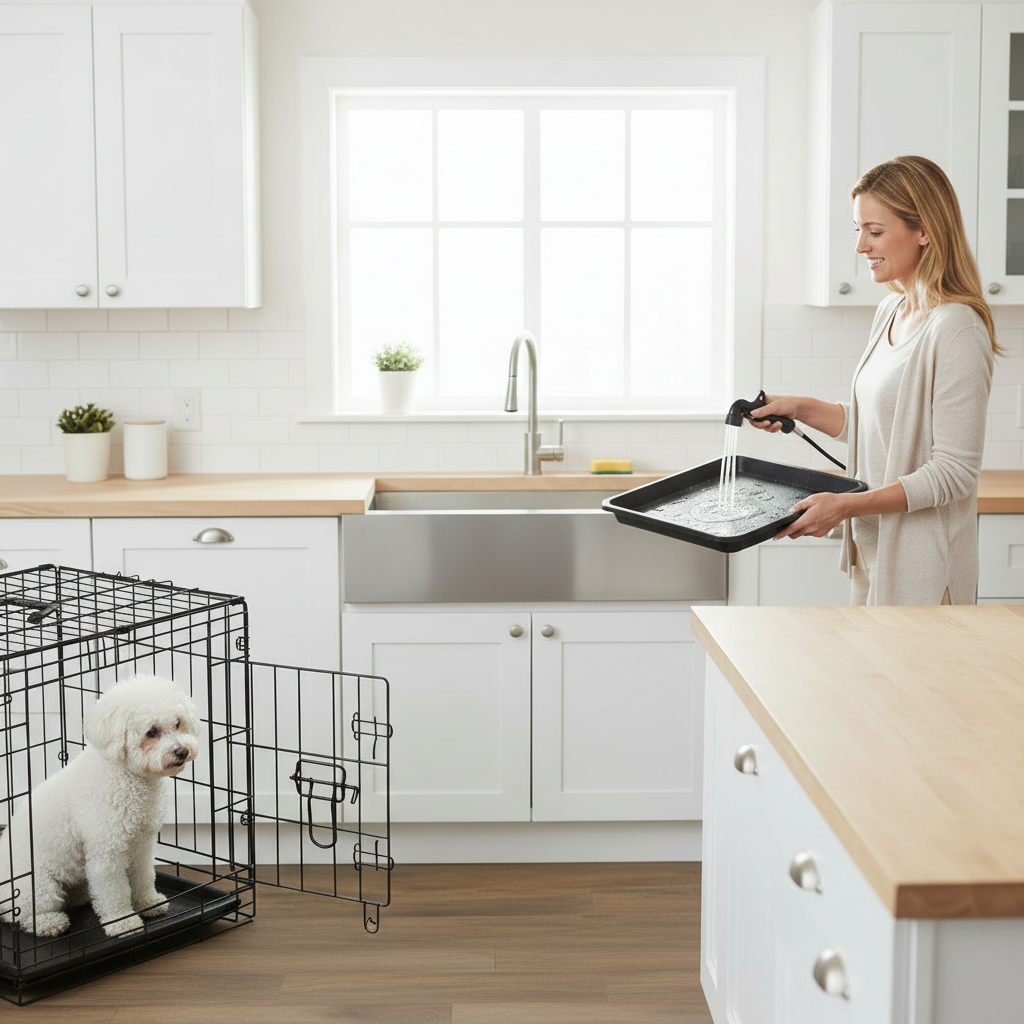 Single Door Dog Crate - image 5