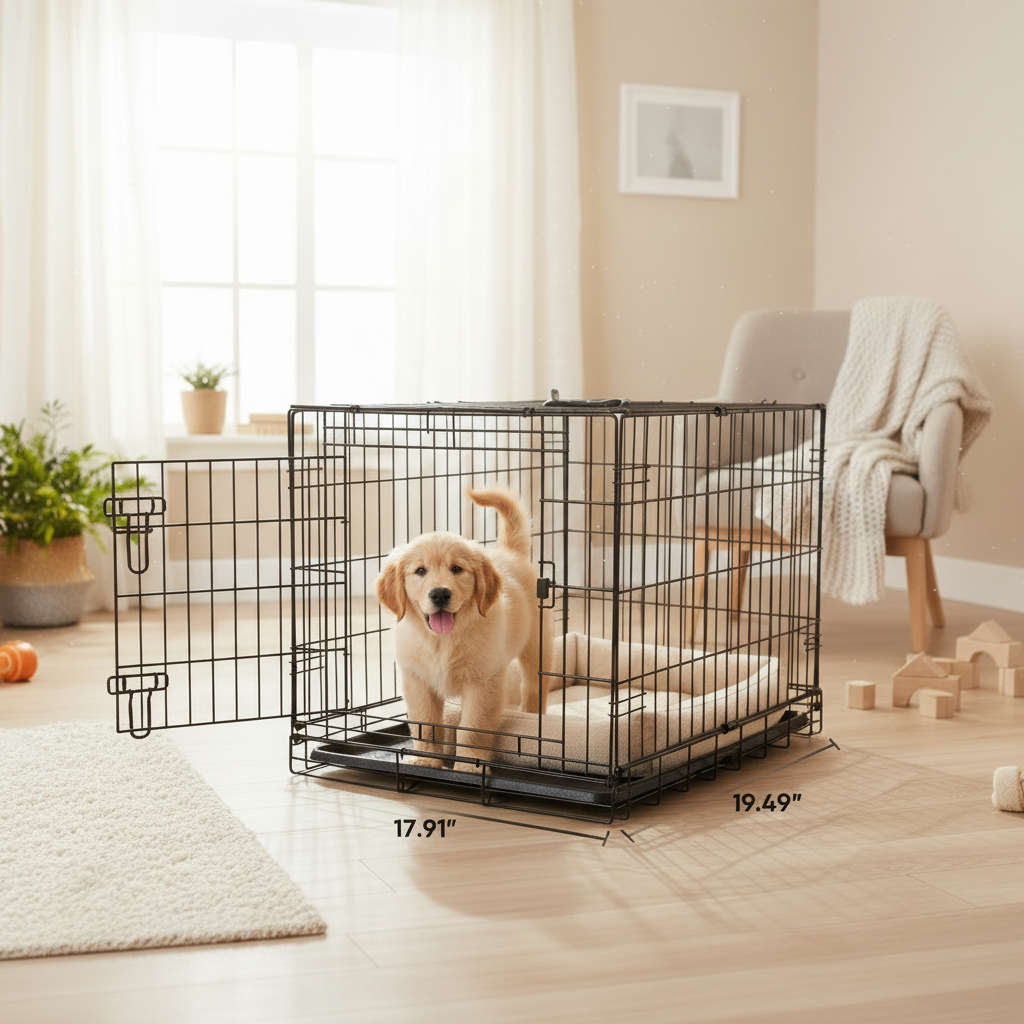 Single Door Dog Crate - image 4