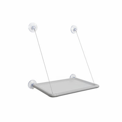 CloudView™ Cat Window Hammock - 360° Sunbathing Perch, Easy Install