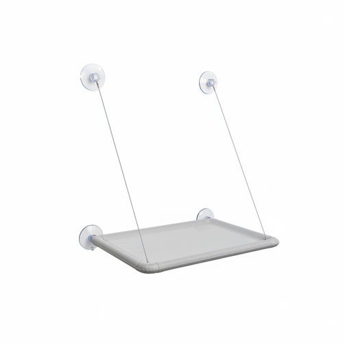 CloudView Cat Window Hammock - white background product photo