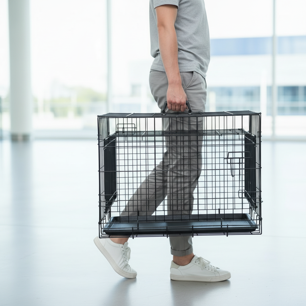 Single Door Dog Crate - image 2